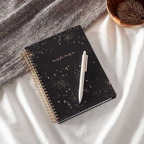 Blue Sky 2025-2026 Weekly and Monthly Academic Year Planner Calendar, July 2025 - June 2026, 5.8" x 8.6", Flexible Cover, Wirebound, Laminated Tabs, Storage Pocket, Gemini - Image 2
