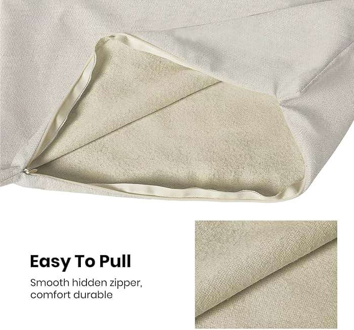 BETGINY Boho Pillow Covers 20x20, Sage Green Cream Ethnic Design Outdoor Decorative Throw Pillows for Couch, Carpet Pattern Decor Cushion Cover 2 Pcs Farmhouse Linen Pillowcase for Bed Car Safa - Image 7