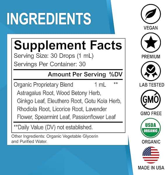 Zeolite Detox & Adrenal Focus Support - Clinoptilolite Zeolite for Kids & Adults Liquid Drops with Vitamins B12 & D - Organic Adrenal and Focus for Calm Natural Brain, Memory Fatigue Stress Attention - Image 9
