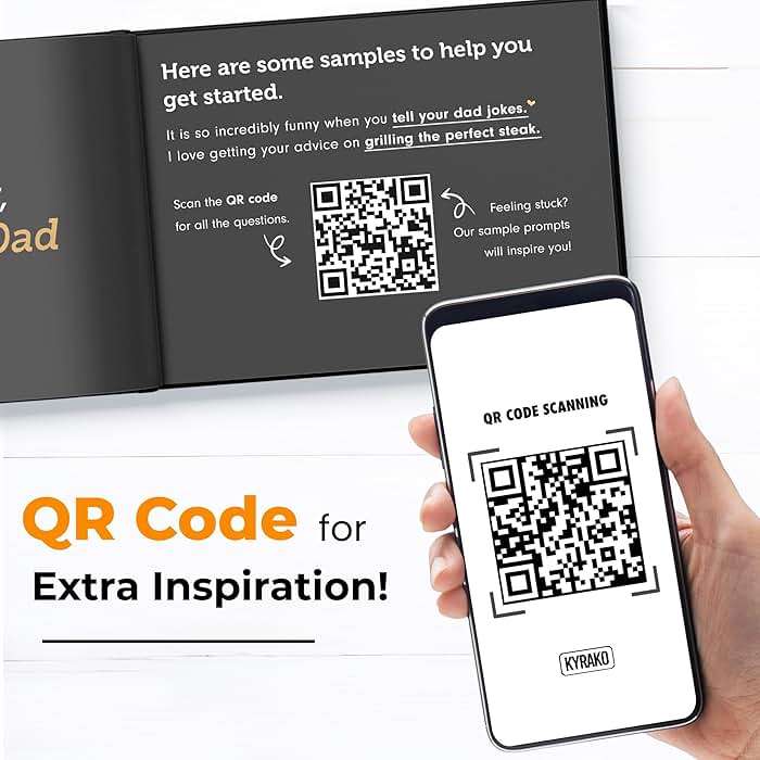 KYRAKO Fathers Day Gift for Dad from Daughter, Son, Kids - What I Love about Dad Book, Fill-in-the-Blank Book for Dad: Fun Prompt Notebook to Share Memories, Thoughtful Birthday Present & Keepsake - Image 8
