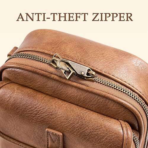 Small Crossbody Bag for Women with Card Slots Vegan Leather Messenger Bag Men Wallet, Cross Body Anti-theft Shoulder Purse - Image 7