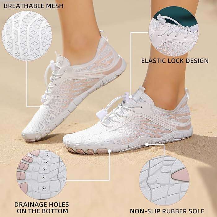 2026 New Barefoot Shoes for Women Mens,Hiking Barefoot Shoes Womens Footwear,Comfortable & Non-Slip Barefoot Vitality Shoe Women's Athletic Footwear,Wide Toe Box Water Shoe for Women Men - Image 6