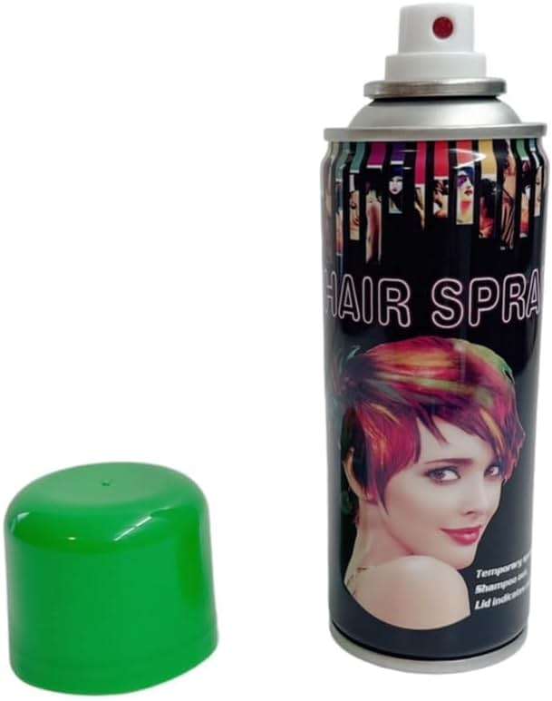 Variety Savings Temporary Hair Color Spray 6 Cans Assorted 6 Colors Fast-Drying, Non-Sticky, Non-Damaging, - Image 6