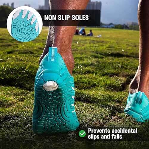 Grounded Footwear for Women Barefoot Shoes,Grounded Footwear for Mens,Hike Barefoot Shoes Womens Footwear, Comfortable Non-Slip Barefoot Vitality Shoes,Men's Women's Water Shoes Wide Toe Box - Image 5