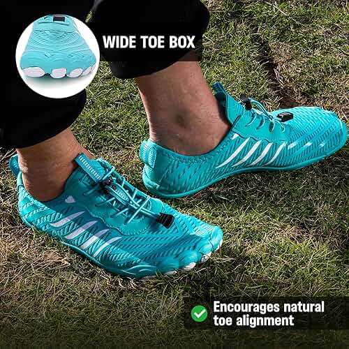 Grounded Footwear for Women Barefoot Shoes,Grounded Footwear for Mens,Hike Barefoot Shoes Womens Footwear, Comfortable Non-Slip Barefoot Vitality Shoes,Men's Women's Water Shoes Wide Toe Box - Image 6