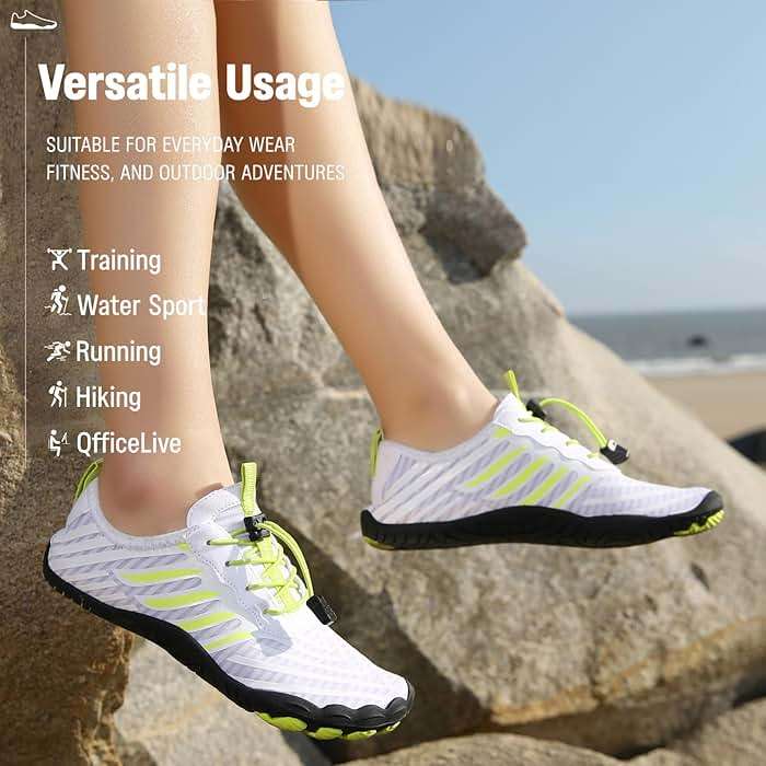 Grounded Footwear for Women Barefoot Shoes,Grounded Footwear for Mens,Hike Barefoot Shoes Womens Footwear, Comfortable Non-Slip Barefoot Vitality Shoes,Men's Women's Water Shoes Wide Toe Box - Image 2