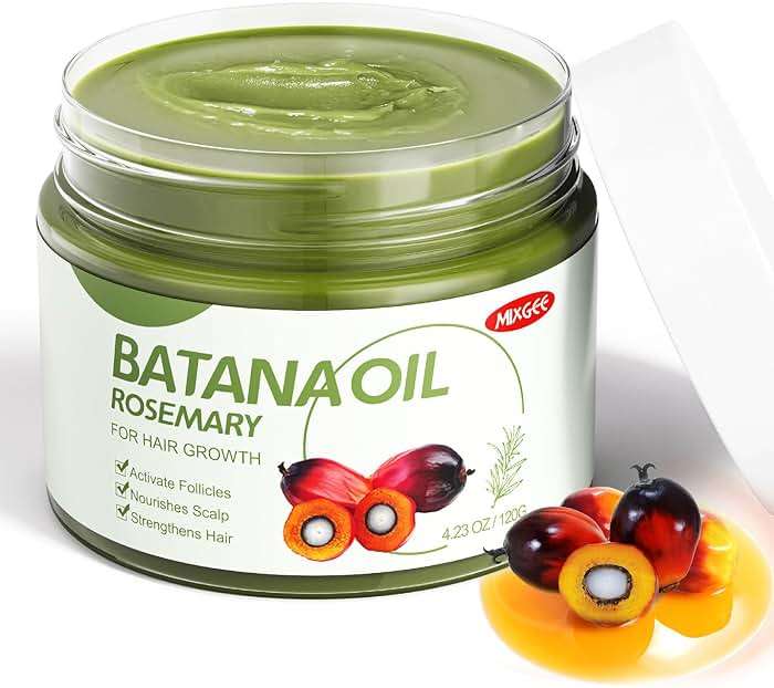 Mixgee Batana Oil Balm for Hair Growth & Thickness, Natural Formula With Batana & Rosemary Oil & Biotin, Promotes Scalp Health for Thicker, Fuller Hair(4.23 OZ) - Image 8