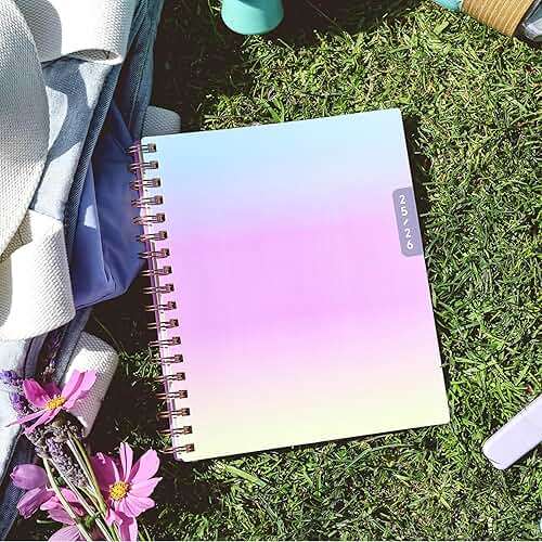 Blue Sky WAAV Weekly and Monthly Academic Year Planner Calendar, July - June, Flexible Cover, Wirebound, Laminated Tabs, Storage Pocket, Lisa (Lisa- 2025/2026, 7" x 9") - Image 7