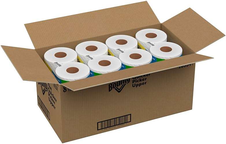 Bounty Select-A-Size Paper Towels, White, 8 Triple Rolls = 24 Regular Roll - Image 14