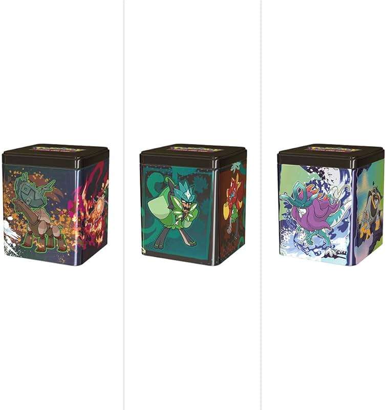 Pokemon TCG: Stacking Tin (Q1 2025) - 3 Packs, Stickers (Random Design) - Image 2