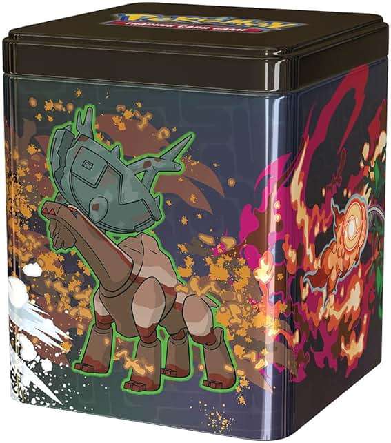 Pokemon TCG: Stacking Tin (Q1 2025) - 3 Packs, Stickers (Random Design) - Image 3