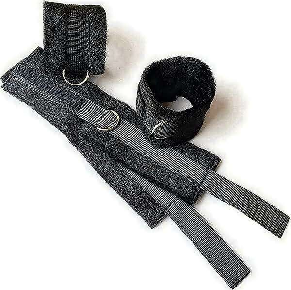 King Size Sexy Bed Frame Bed Restraints Sex Adults Bondaged King Size Bed Straps for Adult Play King Mattress Ankle and Wrist Restraints Sex Set Bondaged Restraints Sex Full Size Bed BDSM Sweater - Image 3
