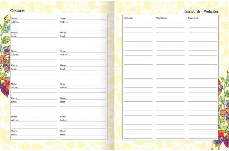 WSBL Ladybird 2026 Monthly Planner – 17-Month Format (Aug 2025-Dec 2026) with Elastic Band Closure & Back Pocket, Decorative Artwork by Tim Coffey, 9.75"× 7.5" - Image 3