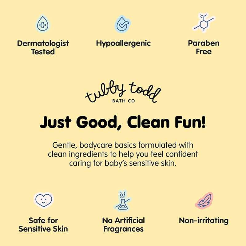 TUBBY TODD All Over Ointment - Baby Eczema Cream, Everyday Multi-Purpose Sensitive, Dry, Irritation Baby Skin Relief Cream, Steroid & Gluten Free, Fragrance Free, 3.5 oz & 8oz, 2 Pack - Image 8