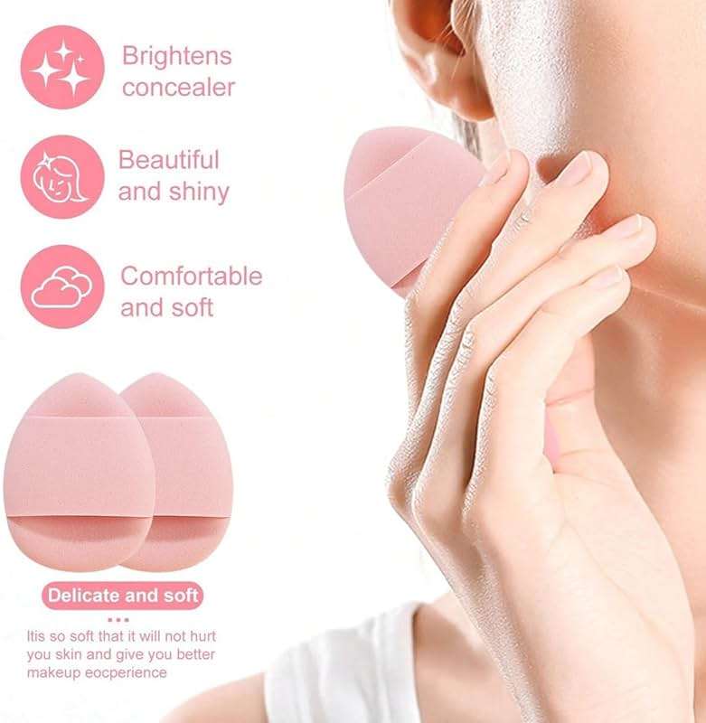 Makeup Brush Set 33 Pcs Makeup Tool Set Premium Synthetic Foundation Powder Concealers Eye shadows Blush Makeup Brushes (Pink, 33 Piece Set) - Image 3