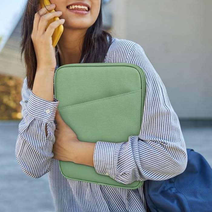 Dadanism 9-11" Tablet Sleeve Bag Carrying Case for iPad (A16) 11th Gen 11", iPad 10th Gen 10.9" Air 5/4, iPad Air M4/Pro 11", iPad 9/8/7th, Galaxy Tab A11+ Plus 11", Remarkable 2 10.3", Dark Green - Image 7