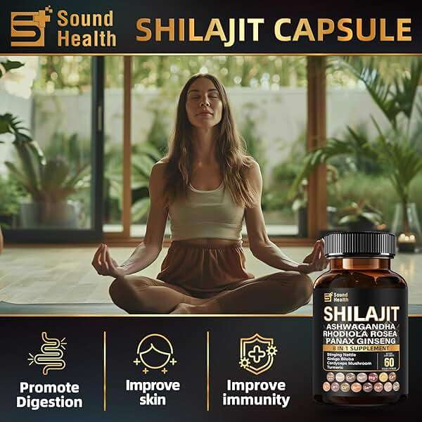 Irish Sea Moss & Shilajit Bundle for Natural Energy, Sleep Support & Hair Growth, Made with Black Seed Oil, Ashwagandha, Ginger, Rhodiola Rosea, Vitamins C & D, for Man & Women, All-in-1 Supplement - Image 6