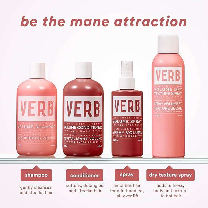 VERB Volume Spray 6.5 fl oz- Lightweight Volumizing Spray for Full-Bodied Lift-Vegan, No Parabens or Harmful Sulfates - Image 7