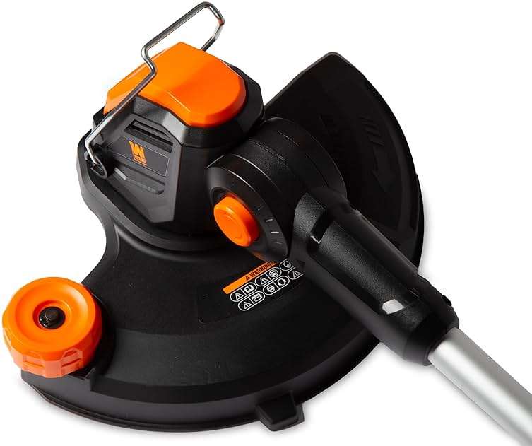 WEN 20V Max Cordless String Trimmer and Leaf Blower Combo Kit with 4Ah Battery and Charger (20VK2LBT) - Image 4