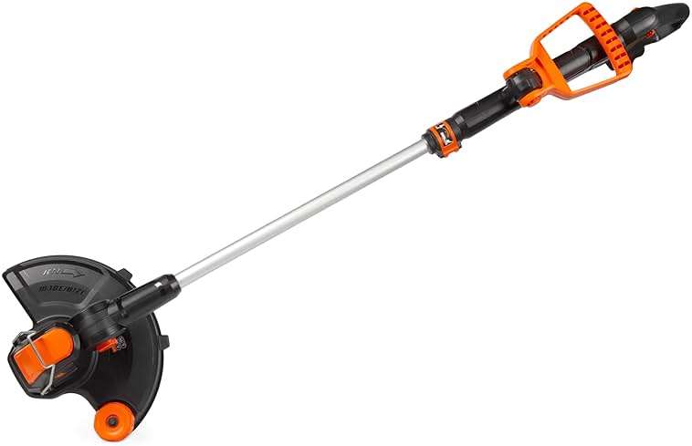 WEN 20V Max Cordless String Trimmer and Leaf Blower Combo Kit with 4Ah Battery and Charger (20VK2LBT) - Image 5
