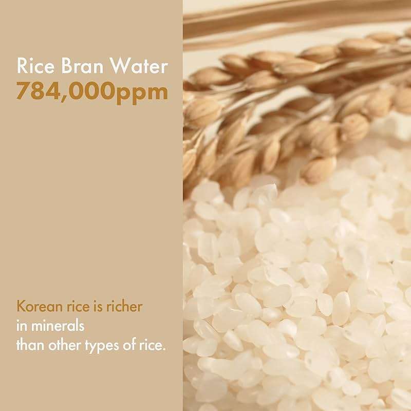TOSOWOONG Rice Glow Milky Toner with 784,000ppm Korean Rice Water, Niacinamide, Ceramides, Panthenol, Glow, Glass Skin, Hydrating, Purifying, Fragrance-Free, Korean Skin Care, 250ml, 8.45 fl.oz. - Image 3