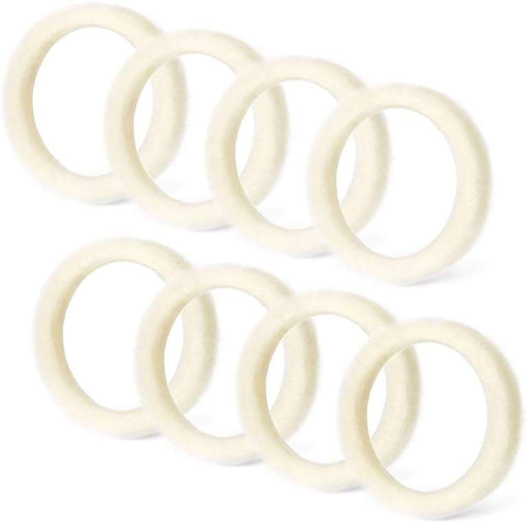 BES870XL Felt Washer Lower Burr for Breville Espresso Machine Grinders, SP0001575 Replacement Accessories for Breville Barista Express 870/876/878/880/980, Coffee Machine Cleaning Gasket, 8 Pack - Image 1