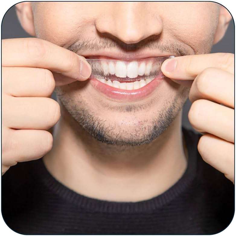 ZAFINCO Teeth Whitening Strips for a Brighter Smile - 28 Mint Flavored Sensitive Teeth Whitening Strips, Dentist Recommended,-Non Toxic, Peroxide Free & Enamel Safe - 14 Treatments, Made in USA - Image 9