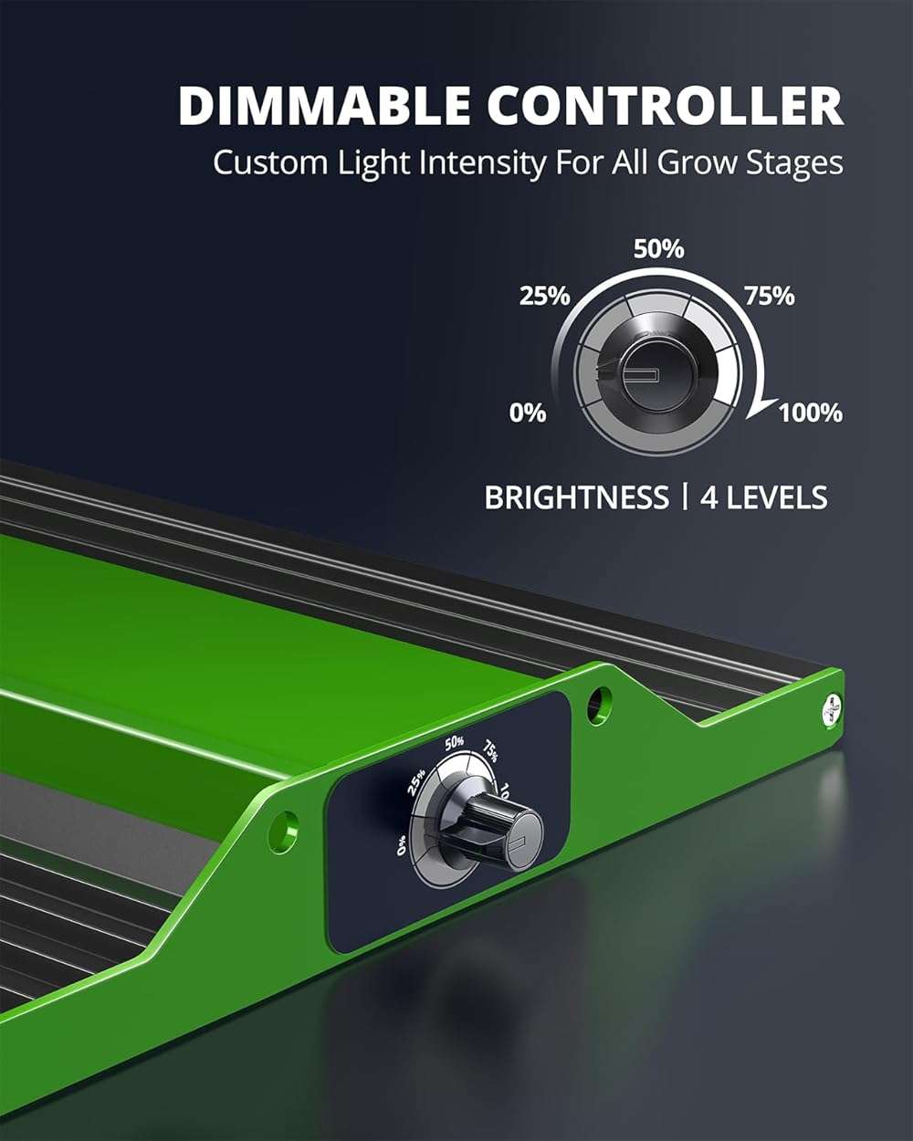 VIPARSPECTRA P700 Grow Light, 70 Watt Dimmable Full Spectrum Plant Light, LED Grow Lights for Indoor Plants Seed Starting Seedlings Vegetable,11000 Lumens Small Hanging Growing Lamp for 2x2 Grow Tent - Image 3