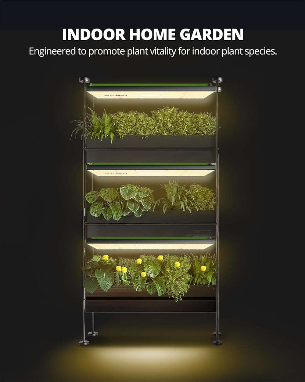 VIPARSPECTRA P700 Grow Light, 70 Watt Dimmable Full Spectrum Plant Light, LED Grow Lights for Indoor Plants Seed Starting Seedlings Vegetable,11000 Lumens Small Hanging Growing Lamp for 2x2 Grow Tent - Image 9