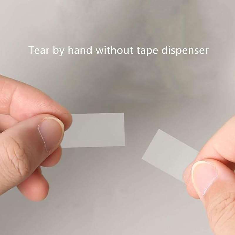 MJUNM Invisible Tape, Writable Tape Repairing Tape Wall Safe Tape Gift Wrap Tape, 12 Rolls - Image 4