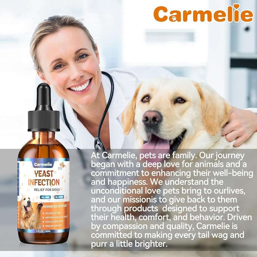 Natural Yeast Relief for Dogs, Supports Healthy Itch Relief, Dog Ear Discomfort Care, Itch Relief for Dog, Allergy Supports, Inflammation Relief for Dogs, 60ml - Image 9