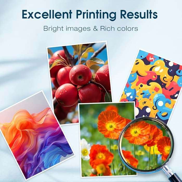 JANMORE Universal Ink Refills Kit Dye Ink Refill Kit Compatible for HP Canon Brother Samsung Dell Kodak Inkjet Printers Compatible Cartridges Refillable Cartridge CISS CIS System 4 Color Set - Image 6