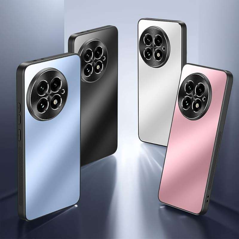 Norllben Metal Lens Protector for OnePlus 13 Case (2025) - [Impact-Resistant] AG Frosted Slim Protective Matte Anti-Scratch Hard Back Phone Cover Case, Black - Image 6