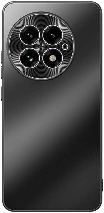 Norllben Metal Lens Protector for OnePlus 13 Case (2025) - [Impact-Resistant] AG Frosted Slim Protective Matte Anti-Scratch Hard Back Phone Cover Case, Black - Image 8