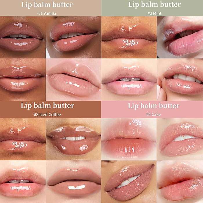 Petansy 4PCS Special Lip Balm - Conditioning Lip Mask and Lip Balm for Instant Moisture,Natural Ingredients Vegan Non-Sticky Lip Glowy Balm，Soothing Lip Care - Image 3