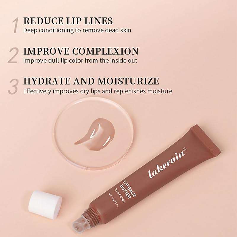 Petansy 4PCS Special Lip Balm - Conditioning Lip Mask and Lip Balm for Instant Moisture,Natural Ingredients Vegan Non-Sticky Lip Glowy Balm，Soothing Lip Care - Image 5