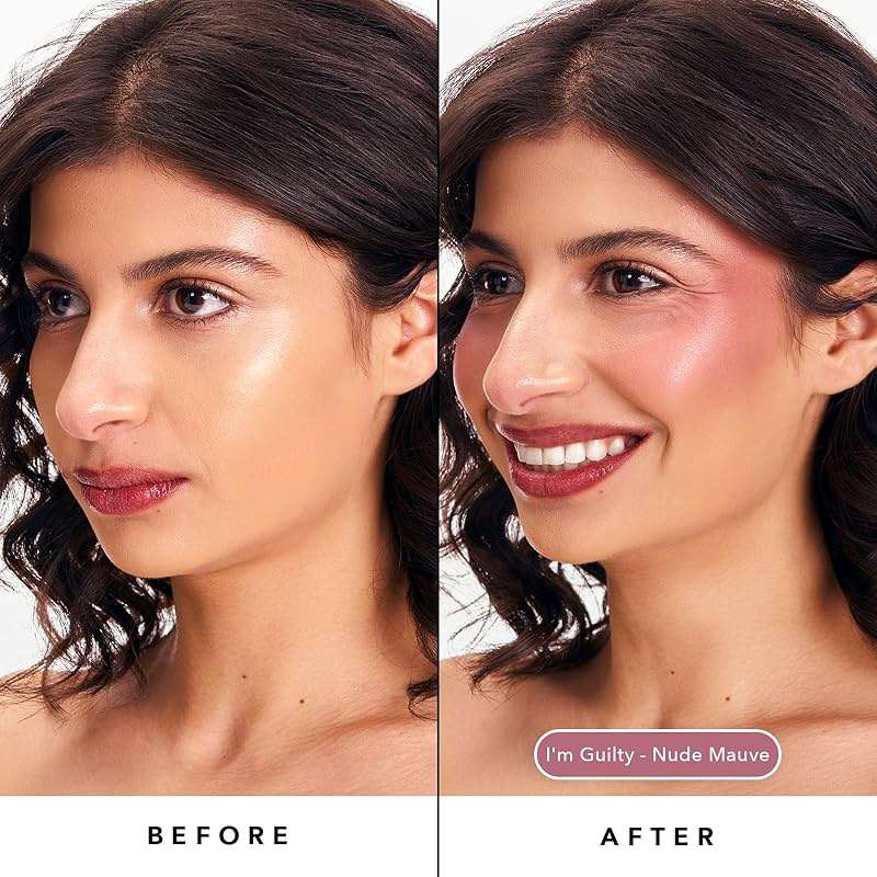 Sacheu Cheek STAY-N Liquid Blush for Cheeks — High Pigment, Buildable, Lightweight Cream Blush for Dewy & Radiant Flushed Cheeks — Long-lasting & Cruelty Free, I'm Guilty - Image 6