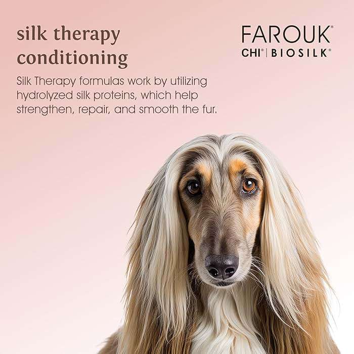 BioSilk for Dogs Silk Therapy Irresistible 2-in-1 Shampoo and Conditioner, Jasmine and Honey Scent, Hydrolyzed Silk Proteins, Paraben Free, pH Balanced for Dogs, Safe 8 Weeks+, 12 fl oz - Image 3