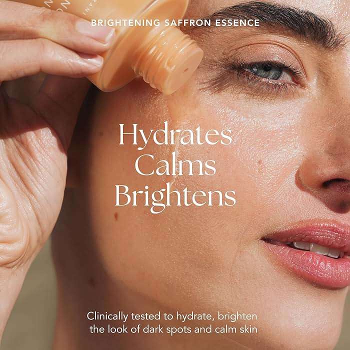 RANAVAT Radiant Rani Brightening Saffron Facial Essence - Hydrating Milk Toner Formulated with Niacinamide & Squalane to Moisturize & Calm Skin - Helps Improve the Appearance of Dark Spots (100ml) - Image 2
