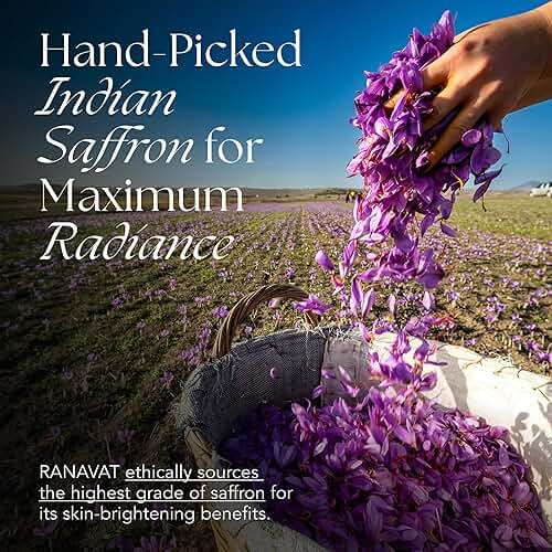 RANAVAT Radiant Rani Brightening Saffron Facial Essence - Hydrating Milk Toner Formulated with Niacinamide & Squalane to Moisturize & Calm Skin - Helps Improve the Appearance of Dark Spots (100ml) - Image 8