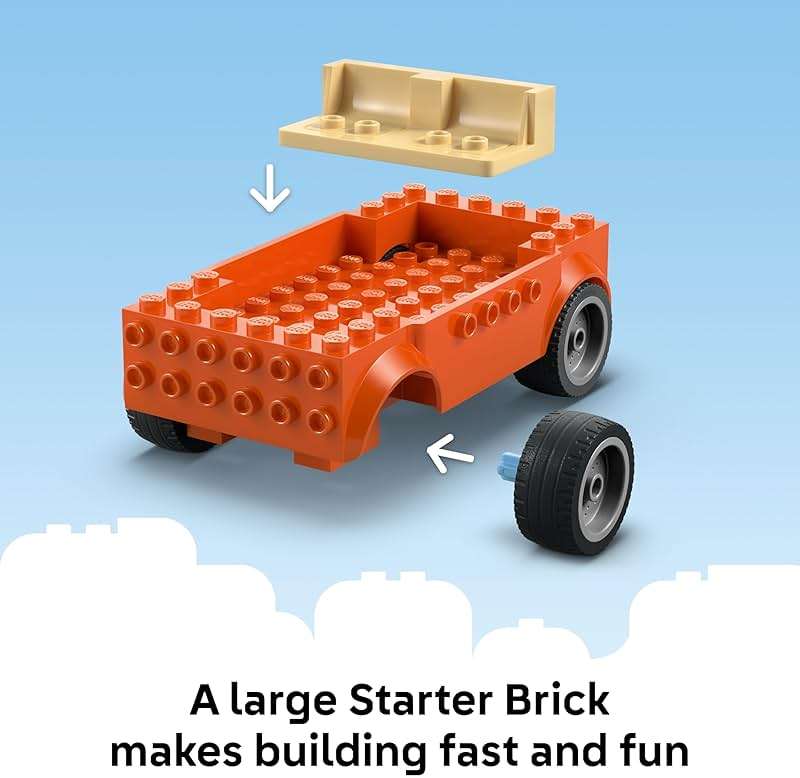 LEGO Bluey: Bluey’s Beach & Family Car Trip - Toddler Learning Toy for Kids 4+ - Includes Bluey, Bingo, and Mum Minifigures - Birthday Gift for Boys and Girls, Ages 4+ - 11202 - Image 3