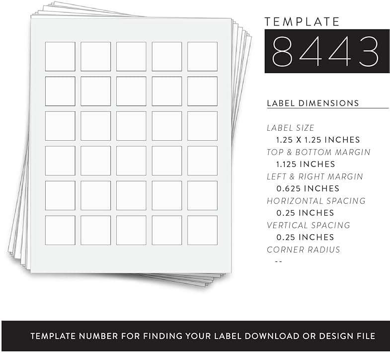 300 Waterproof Labels for 15 ml Bottles, 1.25 x 1.25 in. | Square, Waterproof White Vinyl for Inkjet Printers - Image 2