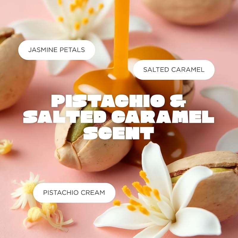 Cake Beauty Hair & Body Mist, The Finishing Touch - Pistachio & Salted Caramel Scent - Infused with Vitamin E & Argan Oil - For All Skin & Hair Types - 6.8 Fl Oz / 200 mL - Image 3