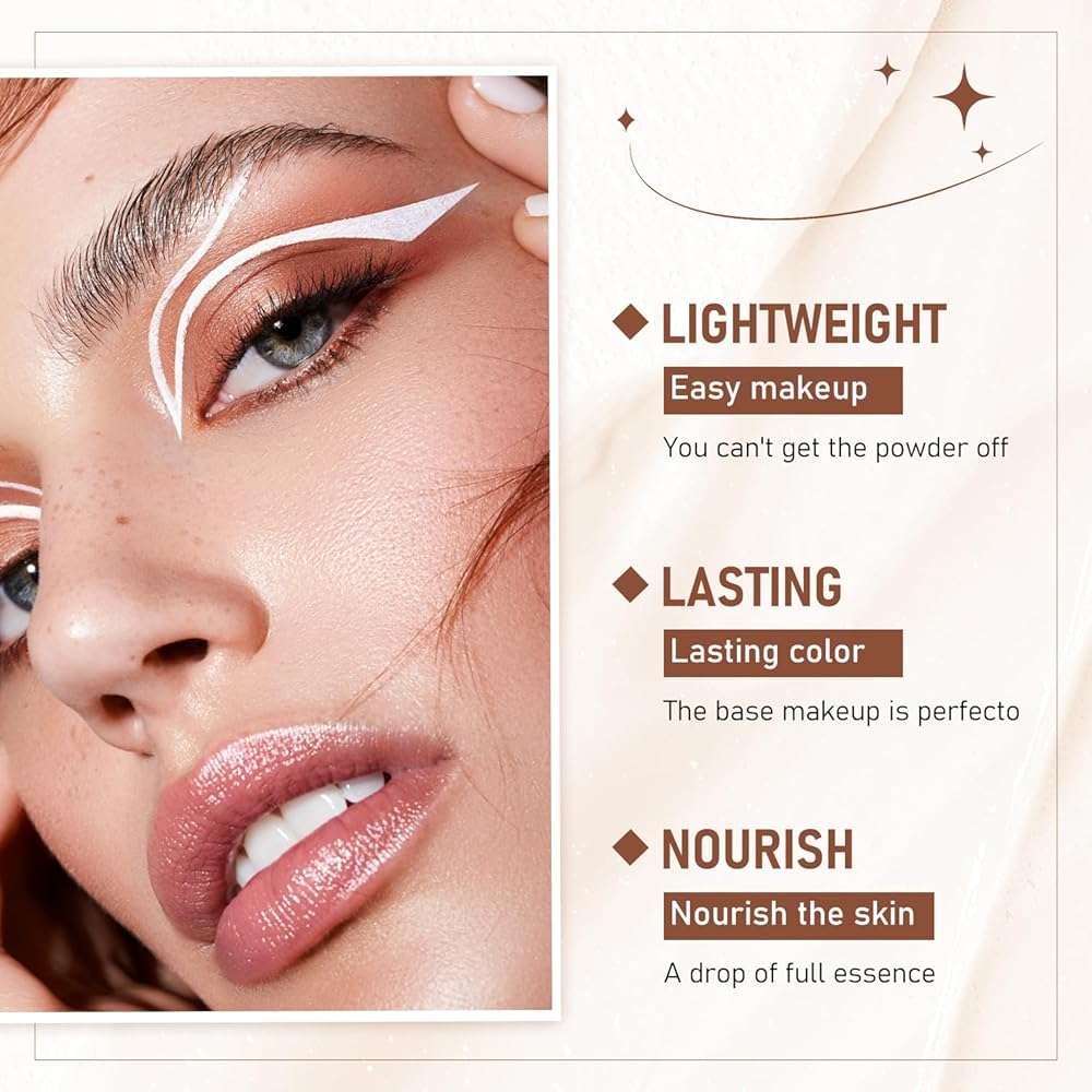 Flawless Eraser Foundation Stick,Korean Hydrating Lightweight Foundation Stick with Brush,Multi-Use Foundation Stick Makeup, Waterproof Thin and Cover Blemishes for All Skin Types (natural, 02) - Image 5