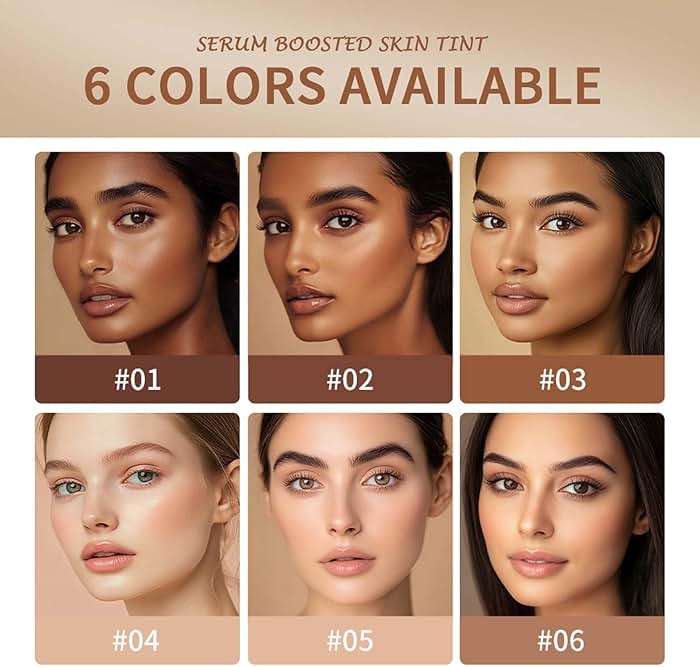 Skin Tint & Contour Stick - Hydrating Serum-Infused Tinted Beauty Balm Foundation Stick, Buildable Coverage for a Natural, Fresh Finish, Quick Application for All Skin and Daily Use - Image 5