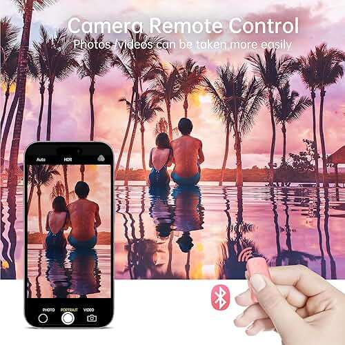 GUVOHUT TikTok Remote Control for TikTok, TikTok Scrolling Ring, Bluetooth Page Turner for iPad/Kindle App/iPhone/Android (Pink) - Image 5