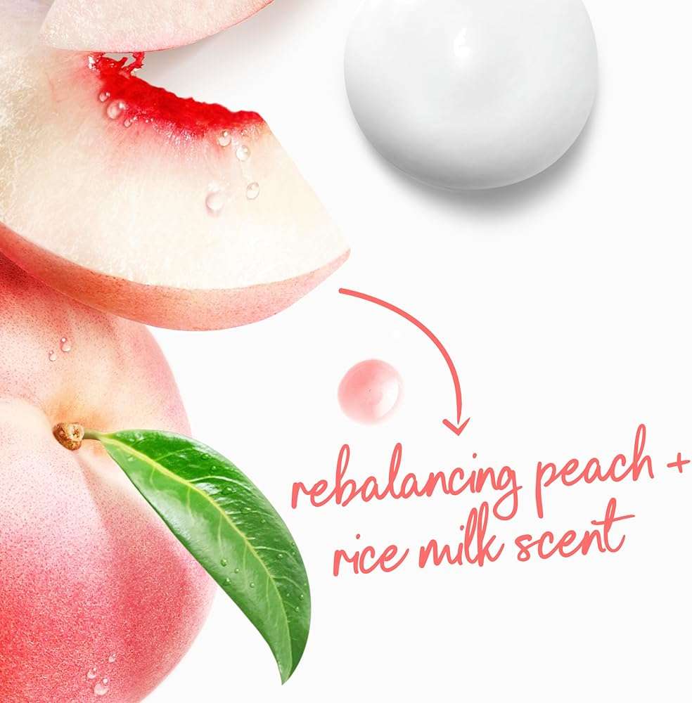 Dove Body Wash 3 Count Rebalance White Peach & Rice Milk For 24hr Lotion-Soft Skin Moisturizing Skin Cleanser with No Sulfates No Parabens - Image 5