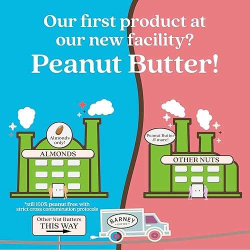 Barney Butter Peanut Butter, Bare Smooth, 16 Ounce Jar, Natural, No Stir, Non-GMO, Gluten Free, Keto, Vegan (Pack of 2) - Image 5