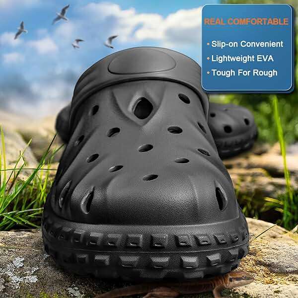 BULLIANT Men Clogs,Comfortable Mules Sandals for Men Women Cushioned Footbed Arch Support-EVA Ligthweight - Image 3