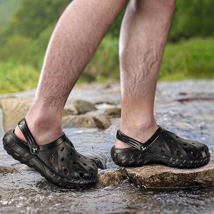 BULLIANT Men Clogs,Comfortable Mules Sandals for Men Women Cushioned Footbed Arch Support-EVA Ligthweight - Image 6